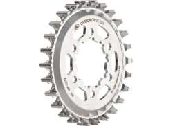 Gates CDX Pinion 26T Pentru. 9-Canelură - Argintiu