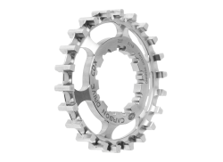 Gates CDX Pi&ntilde;&oacute;n Trasero 22T Para. Shimano 9-Spline - Plata