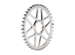 Gates CDX Tylna Zebatka 39T 9-Spline Stal Nierdzewna - Srebrny