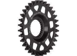 Gates CDX Zębatka Rowerowa 32T Dla. Pinion Fin Line - Czarny