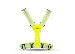 Gato Led Safer Vest Kids Neon Geel - One Size