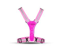 Gato Safer Sport Led Chaleco Chaleco De Seguridad - Caliente Rosa