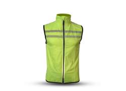 Gato Windbreaker Malha Colete Neon Amarelo - XS