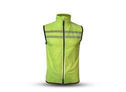 Gato Windbreaker Mesh Vest Neon Yellow - XS