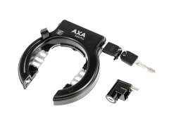 Gazelle Axa 솔리드 Plus 프레임 자물쇠 + 배터리 자물쇠 Bafang - 블랙