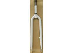 Gazelle Forquilha 191mm Dínamo De Plataforma - Premium Branco 556 1