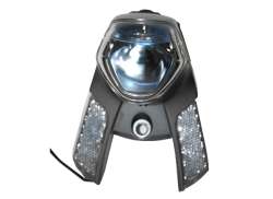 Gazelle I-Sight Frontlys Naafdymamo LED - Sølv