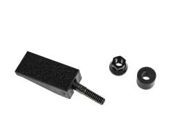 Gazelle Lukning Clip Batteri Afd&aelig;kningskappe For. Medeo - Sort
