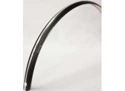 Gazelle Rear Fender C Lite 45mm Goldline - Black/Silver