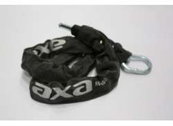 Gazelle 锁 插入式链条 AXA 100cm - 黑色/印花 银色