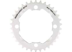 Gebhardt Chainring 34 Tooth 4 Holes Silver