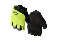 Giro Bravo Gel Luvas Curto Amarelo/Preto - Tamanho M
