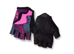 Giro Bravo Jr. Bambini Guanti Corto Nero/Blossom - Taglia XS