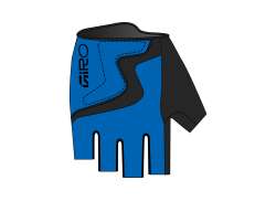 Giro Bravo Jr Guantes De Ciclismo Corto Azul Jewel - XS