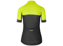 Giro Chrono Cycling Jersey Ss Women Citron/Zwart