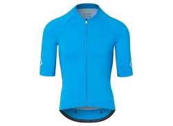 Giro Chrono Elite Fietsshirt KM Heren Ano Blauw - M