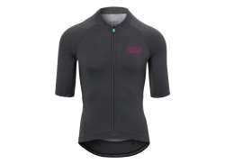 Giro Chrono Elite Jersey Da Ciclismo Manica Corta Uomini Carbone Mica - L