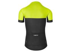 Giro Chrono Fietsshirt KM Heren Citron/Zwart - L