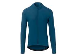 Giro Chrono Thermal Tricou Cu Mânecă Lungă Pentru Ciclism Bărbați Albastru