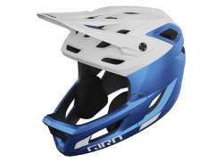 Giro Coalition Spherical Fietshelm Wit/Ano Blauw