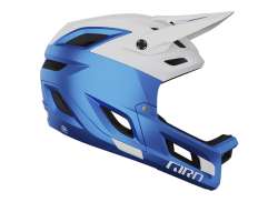 Giro Coalition Spherical Fietshelm Wit/Ano Blauw