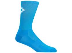 Giro Comp Highrise Cyklistické Ponožky Ano Modrá Halcyon - XL 46-48
