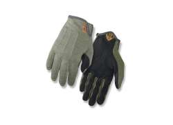 Giro DWool Handschoenen Lang Olijf/Zwart - S