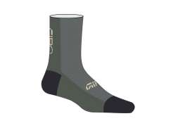 Giro HRC Team Fahrradsocken Dunkel Sage Donker Sage