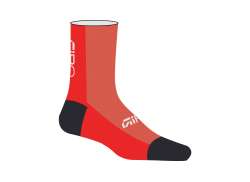 Giro HRC Team Meias De Ciclismo Flame Vermelho - S 36-39