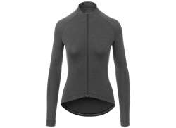 Giro New Road Camisola De Ciclismo Mulheres Charcoal Heather