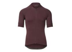 Giro New Road Cycling Jersey Ss Ox Blood Heather