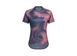 Giro Roust Camisola De Ciclismo Ss (Manga Curta) Mulheres Dusty Rosa Cosmic - L