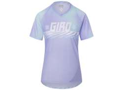 Giro Roust Camisola De Ciclismo Ss (Manga Curta) Mulheres Lil&aacute;s/Mineral - L
