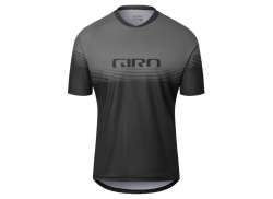 Giro Roust Fietsshirt KM Heren Zwart/Grijs Hotline - L