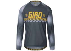 Giro Roust Tricou Cu Mânecă Lungă Pentru Ciclism Bărbați Rechin Dune - M