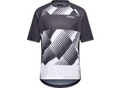 Giro Roust Tricou Cu Mânecă Lungă Pentru Ciclism Ss Bărbați Cărbune Rush Charcoal Rush