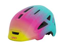 Giro Scamp II Børn Cykelhjelm Matt Teal/Pink - S 49-53 cm