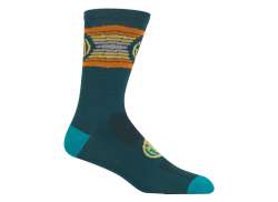 Giro Seasonal Merino Wool Chaussettes Harbor Blauw Sol