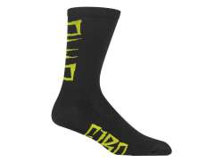 Giro Seasonal Merino Wool Skarpetki Lime Breakdown