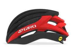 Giro Syntax Mips Casco Ciclista Matt Negro/Rojo - L 59-63 cm