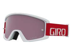 Giro Tazz Cross Briller Vivid Trail/Clear - Trim Rød