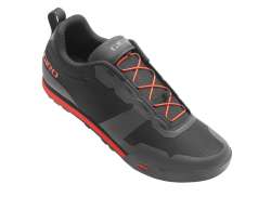 Giro Tracker Fastlace Chaussures Noir/Rouge