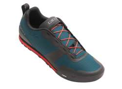 Giro Tracker Fastlace Fahrradschuhe Harbor Blauw/Rood