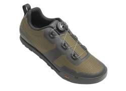 Giro Tracker Scarpe Ciclismo Trail Verde/Scuro Shadow - 47