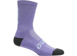 Giro Winter Merino Wool Fietssokken Paars Haze - S 36-39