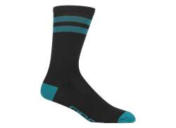 Giro Winter Merino Wool Socken Zwart/Harbor Blauw