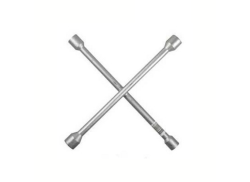 Goldiva Chiave A Croce 8/9/10/11mm - Argento