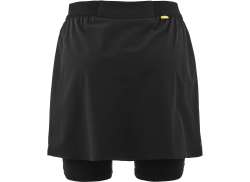 Gonso Adventure Fahrradrock Damen Schwarz Black