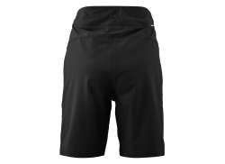 Gonso Adventure Fietsbroek Kort Dames Zwart Black
