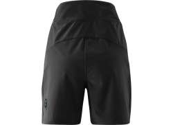 Gonso Adventure Super Fietsbroek Kort Dames Zwart - 36
